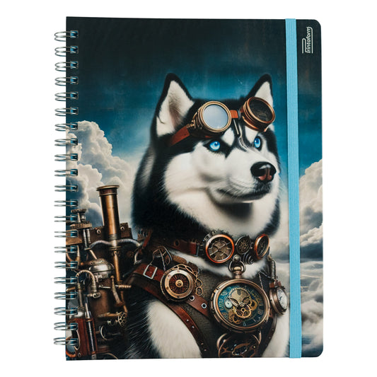 Libreta Profesional Mascotas, pasta dura, 100h