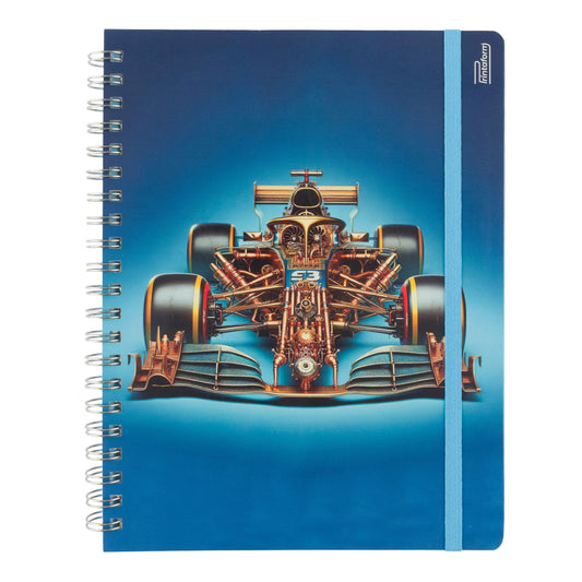 Libreta Profesional Autos, pasta dura, 100h