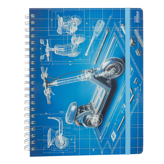 Libreta Profesional Movilidad, pasta dura, 100h