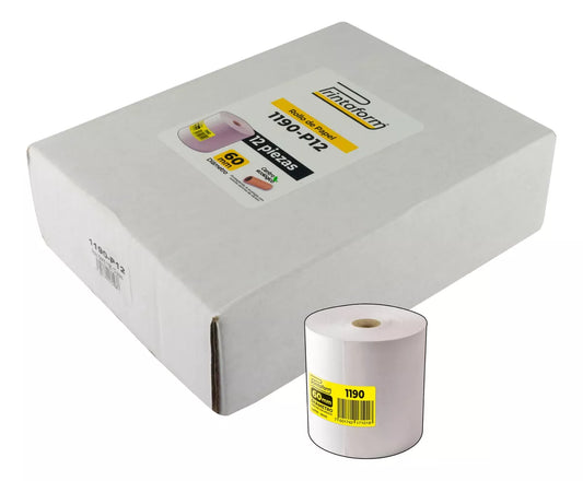Pack de 12 Rollos Bond Satinado 57mm x 37m, 1190