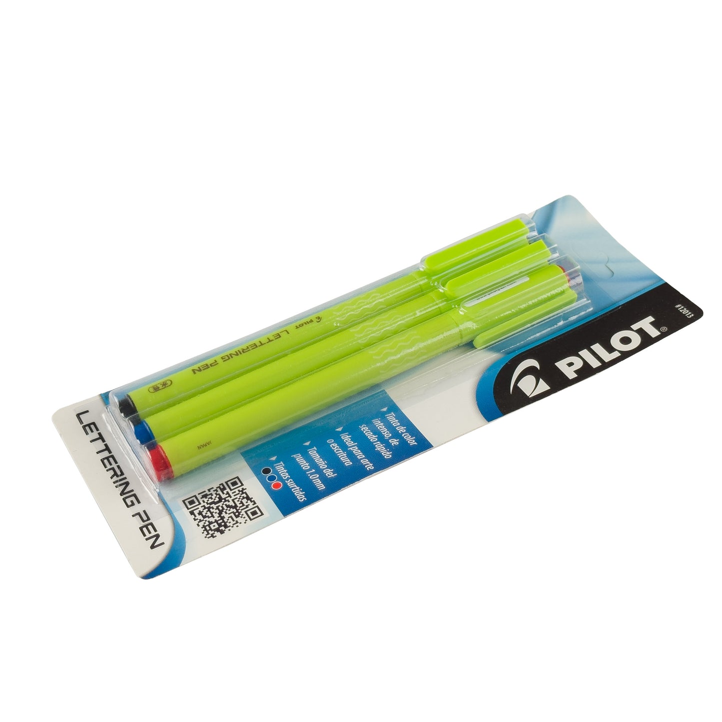 Bolígrafo de Caligrafía Lettering Pen de 1.0 mm Pilot, blister con 3 colores