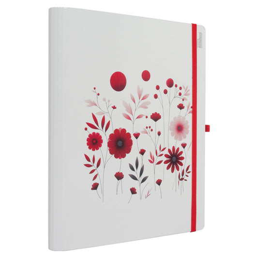 Carpeta Floral Universitaria Premium 3/4"