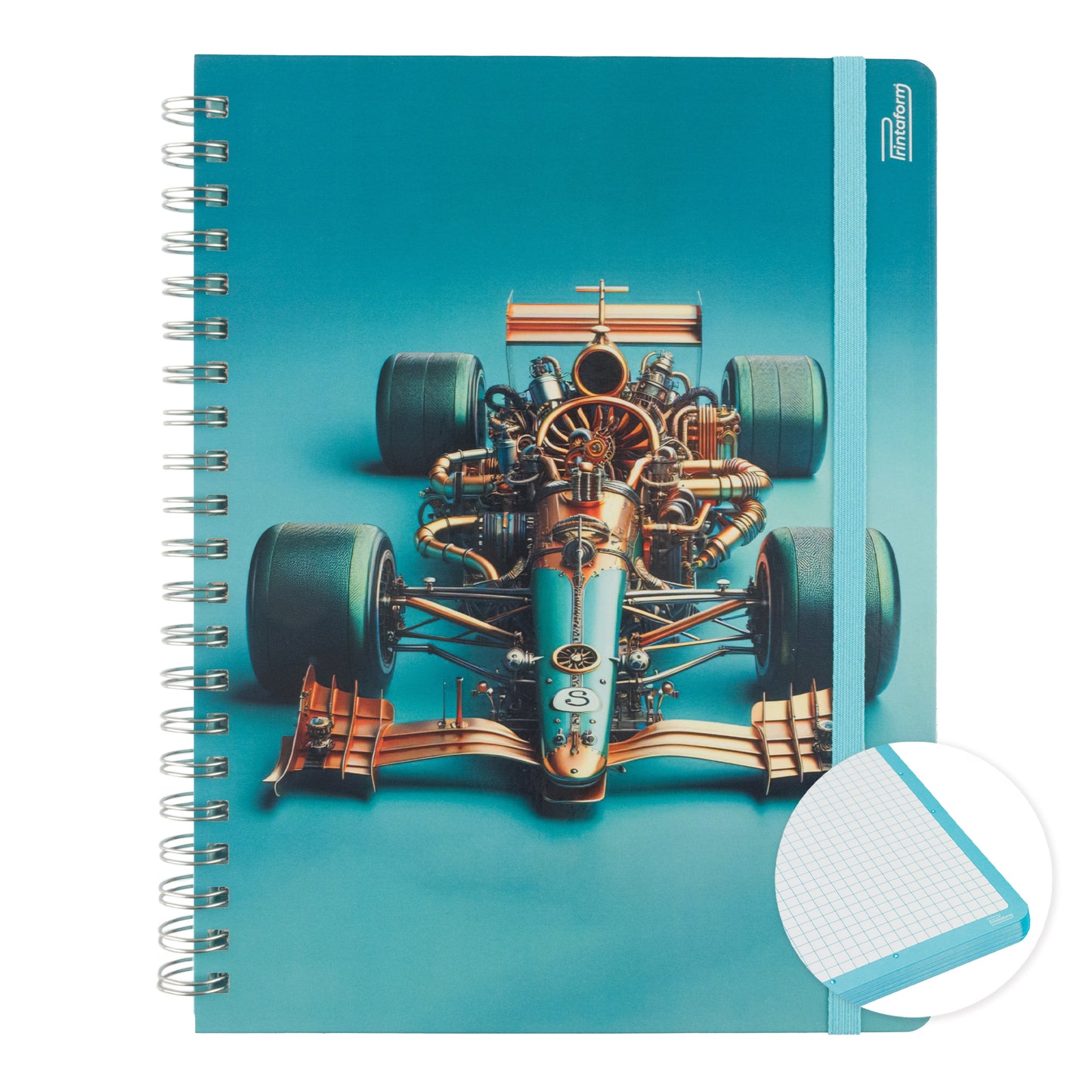 Libreta Profesional Autos, pasta dura, 100h