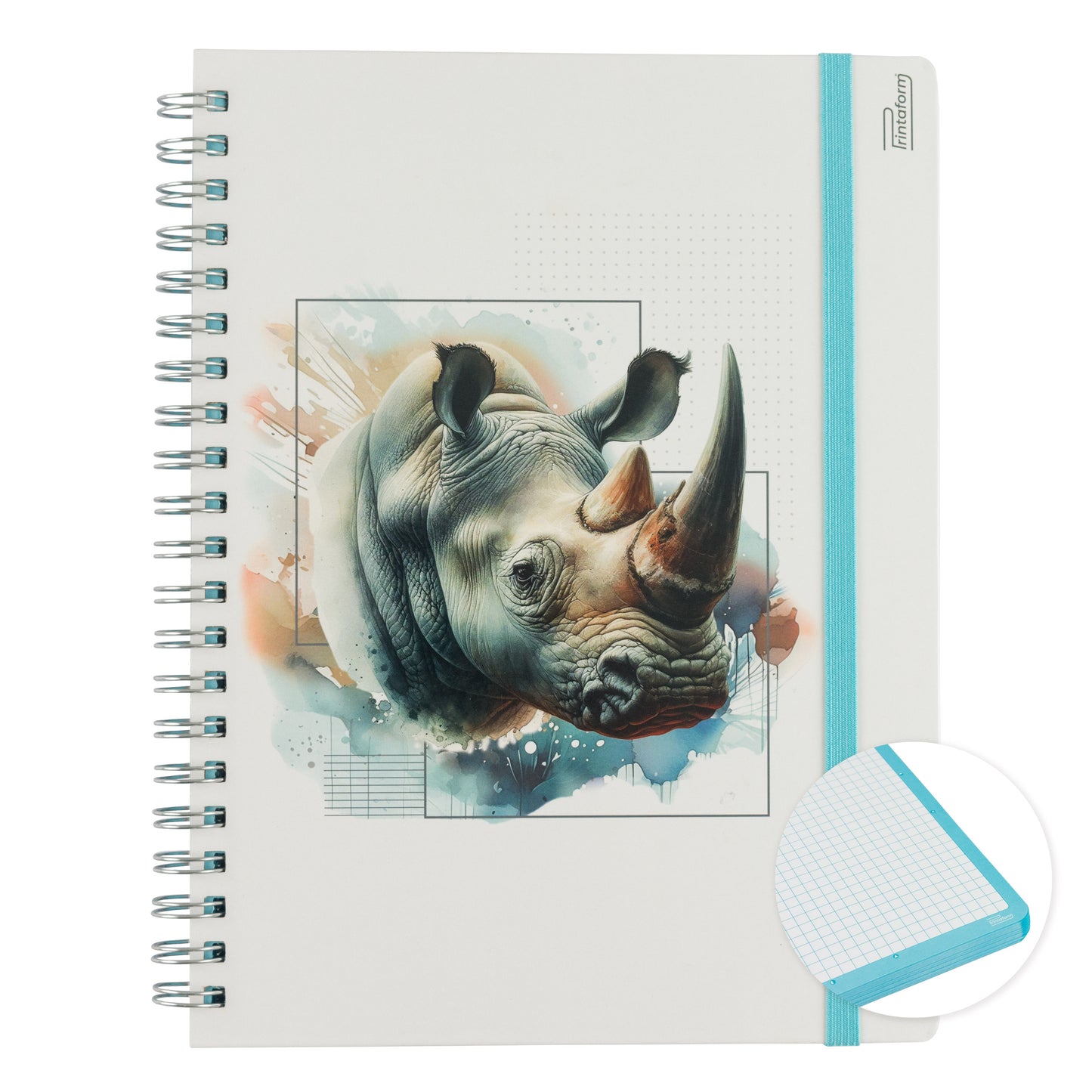 Libreta África Profesional, pasta dura 100h