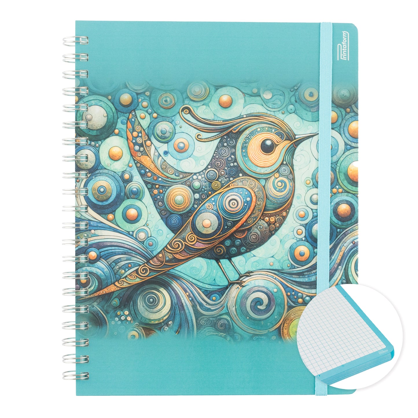 Libreta Profesional Aves, Pasta Dura, 100h