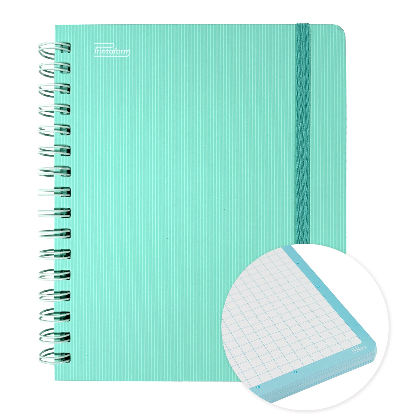 Libreta Arcoiris Pastel Book, pasta dura, 100 hojas