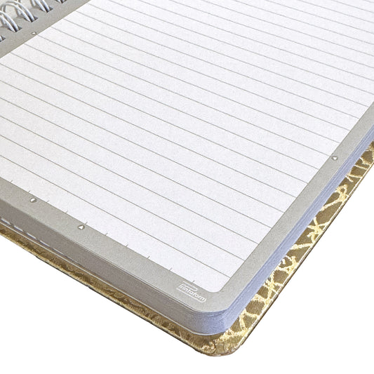 Libreta Kool Tipo Agenda A5, Portofino Metálico, pasta dura, 100h