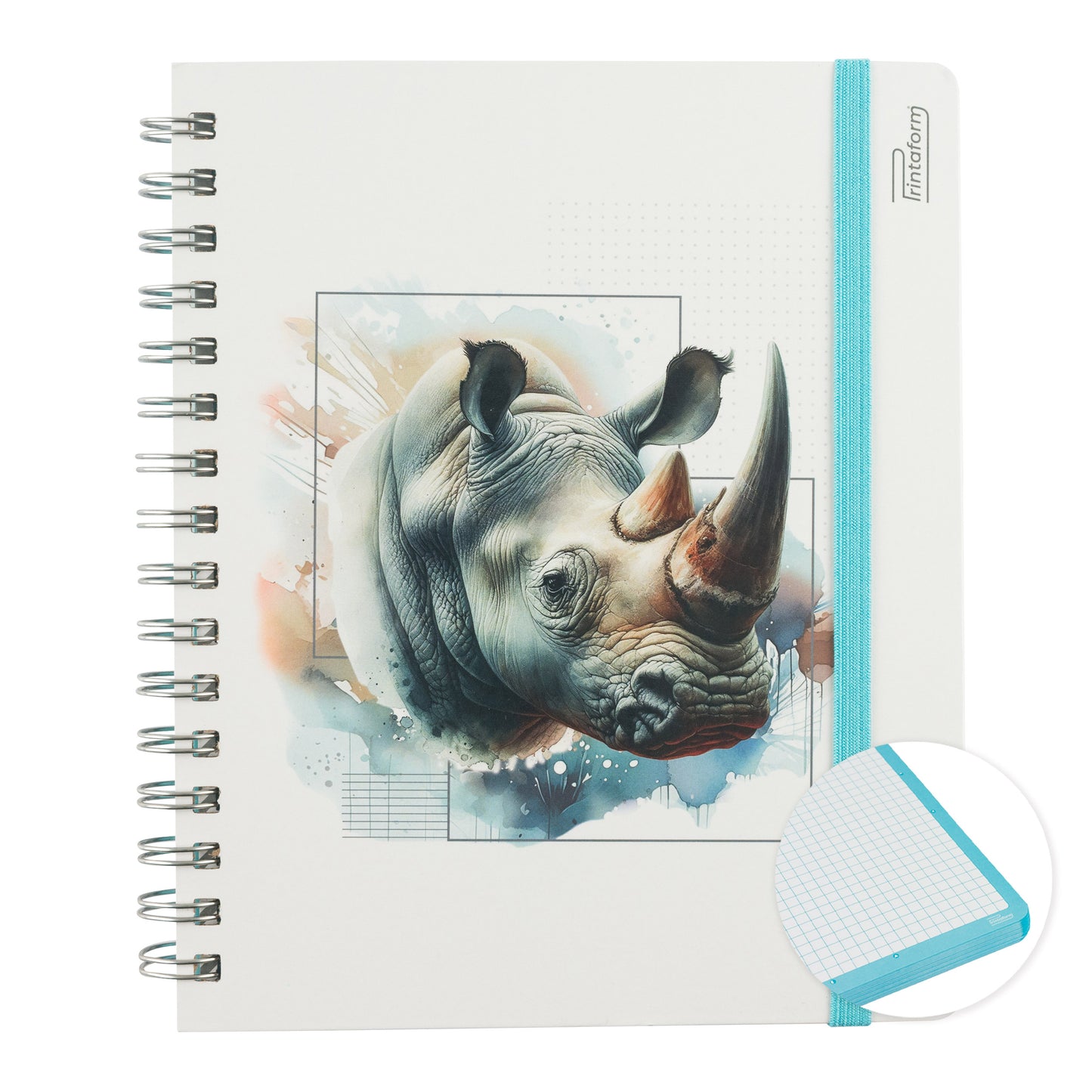 Libreta África Book, pasta dura, 100 hojas