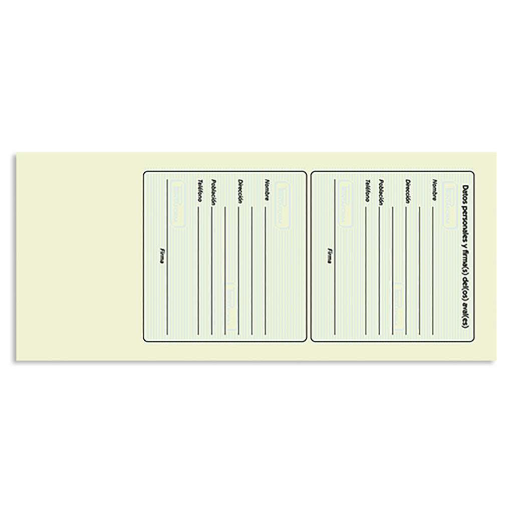 Letra de Cambio, clave B-8605