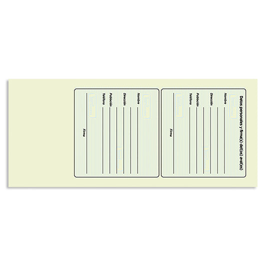 Letra de Cambio, clave B-8605