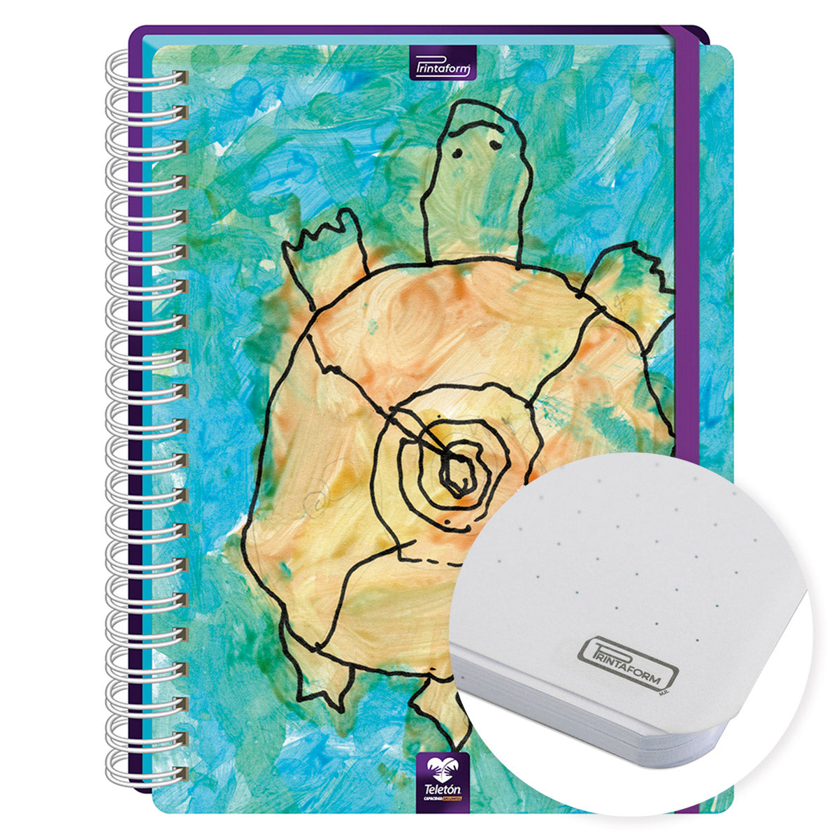 Libreta Teletón 2023 Profesional Pasta Dura