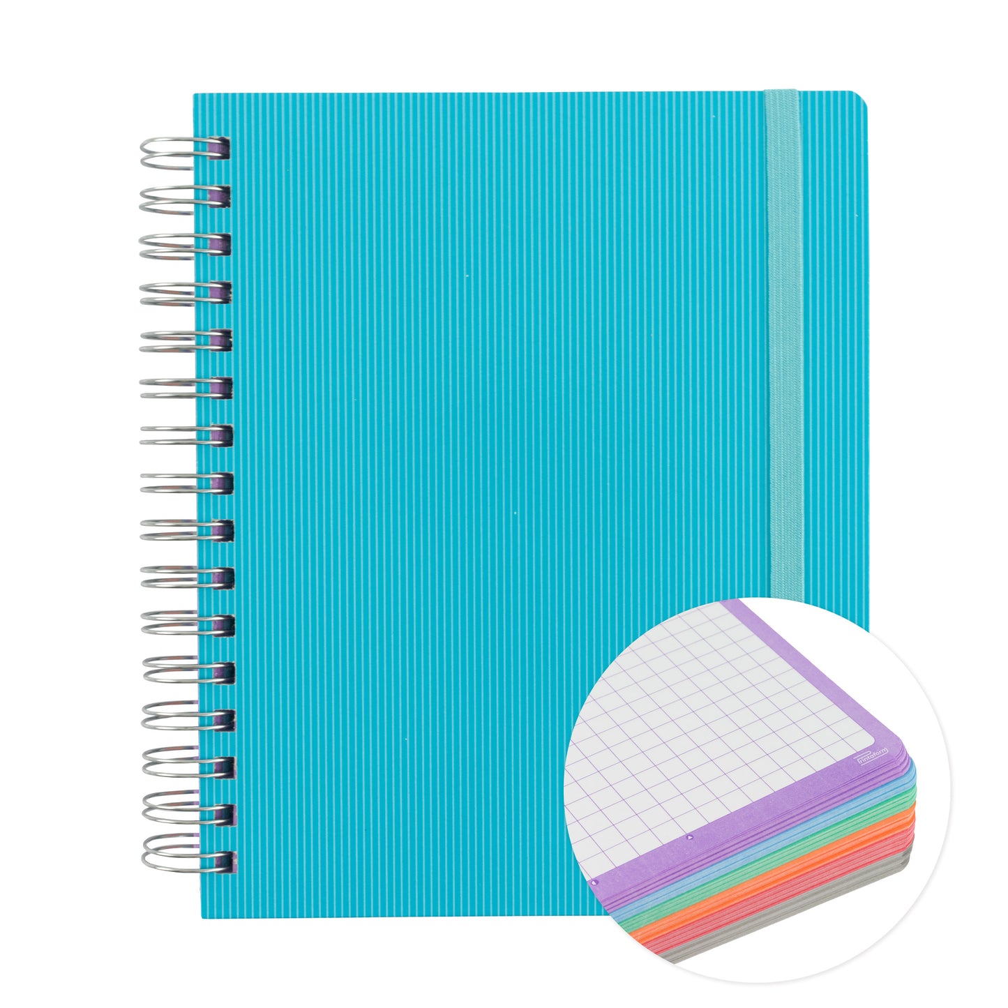 Libreta Universitaria Arcoíris book, 200 hojas