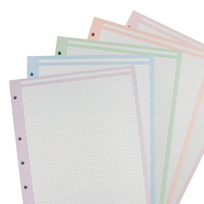 Repuestos para Carpeta Arcoíris Pastel 200 hojas