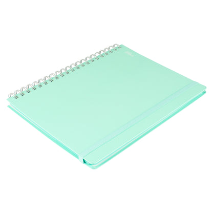 Libreta Arcoiris Pastel Profesional pasta dura, 100 hojas