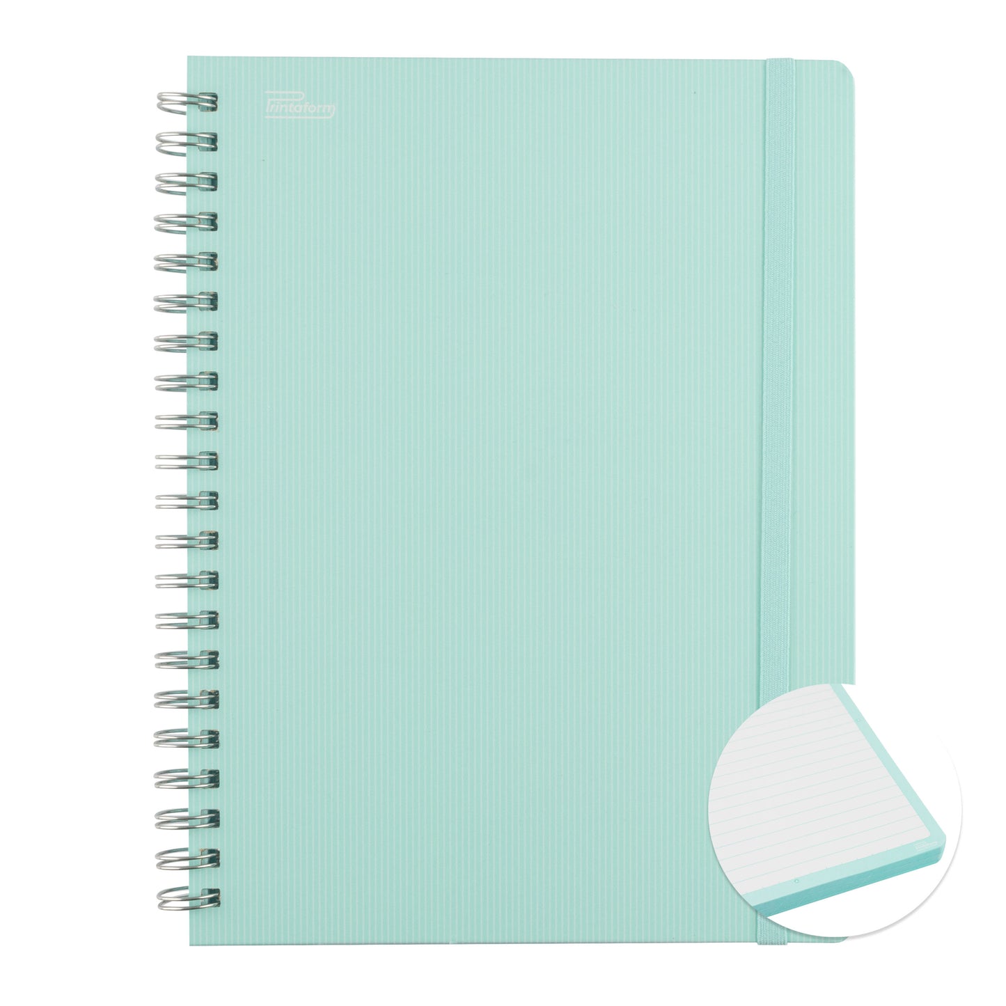 Libreta Arcoiris Pastel Profesional pasta dura, 100 hojas