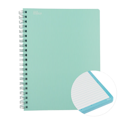 Libreta Multicolor Profesional Pastel Semirrigida, 100 hojas