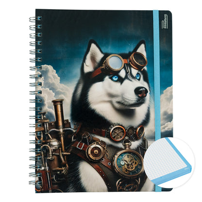 Libreta Mascotas Profesional pasta dura, 100 hojas