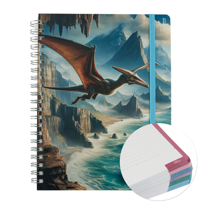 Libreta Profesional Universitaria Dinosaurios 200h Rayado Cornell