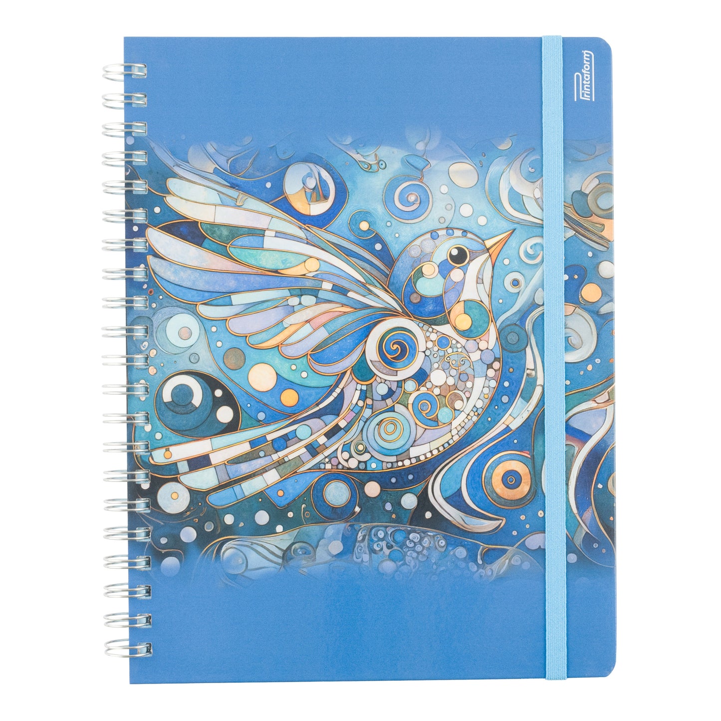 Libreta Profesional Universitaria Aves, pasta dura, 200h