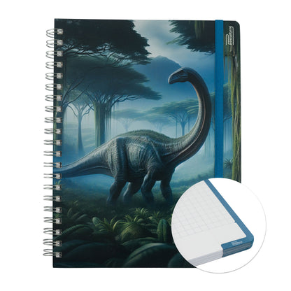 Libreta Profesional Dinosaurios, 100h Rayado Cornell