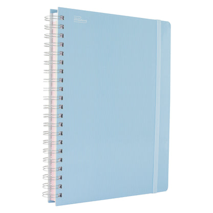 Libreta Universitaria Arcoiris Pastel, Profesional pasta dura, 200 hojas