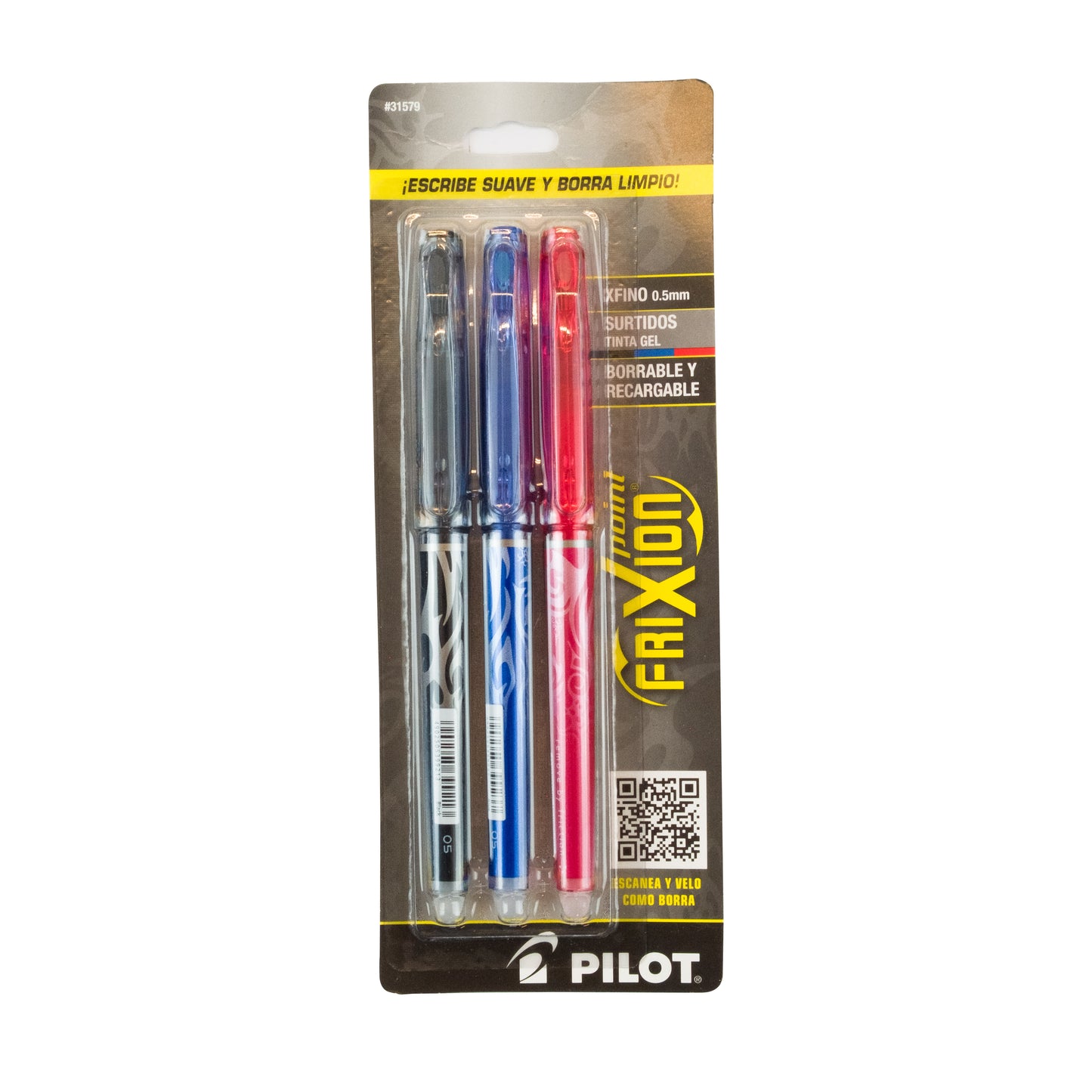 Bolígrafo Frixion Point 3 pzas