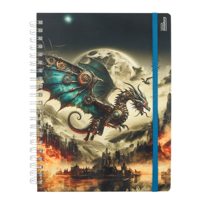 Libreta Profesional Universitaria Mítica 200h Rayado Cornell