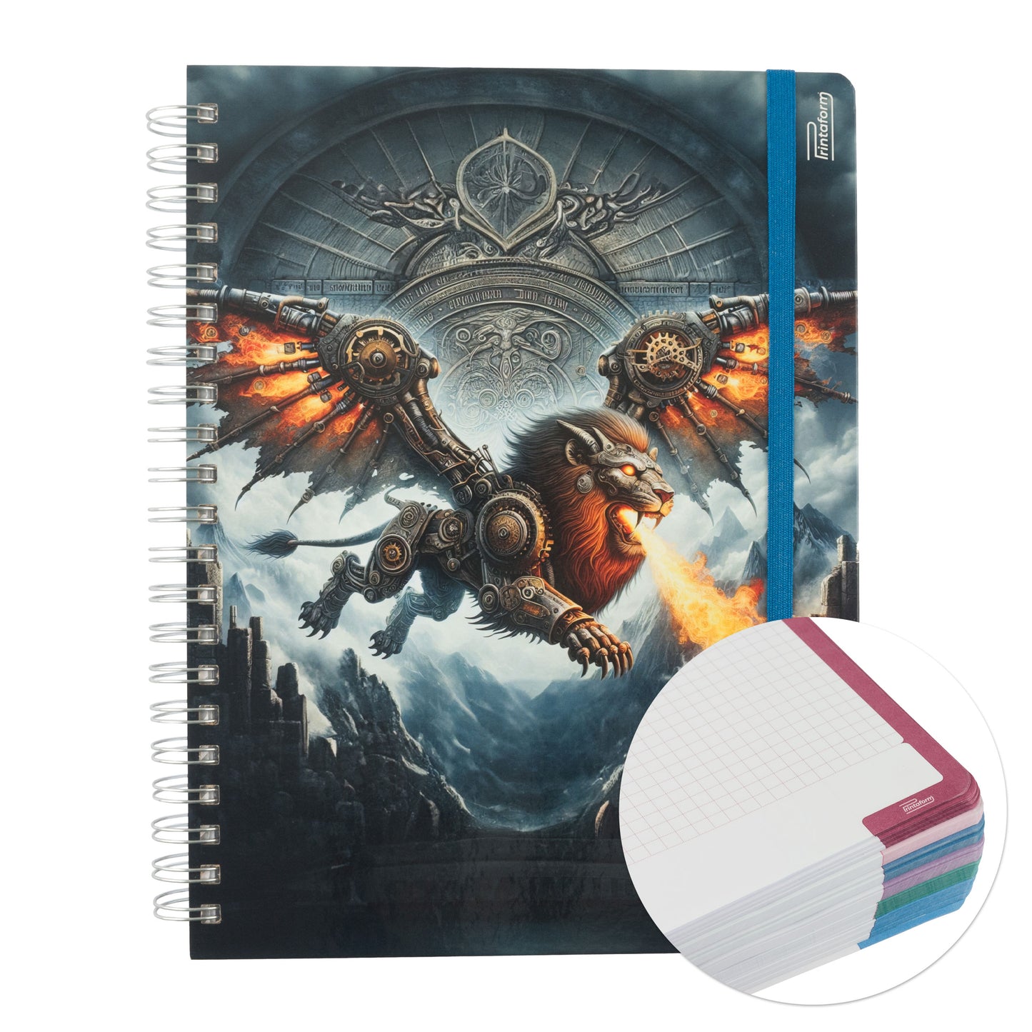 Libreta Profesional Universitaria Mítica 200h Rayado Cornell