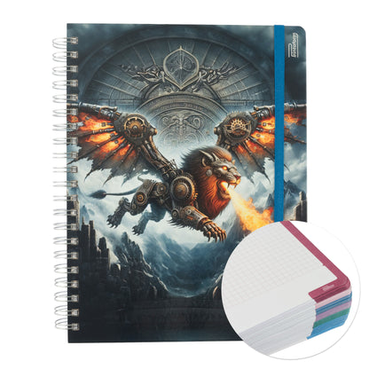 Libreta Profesional Universitaria Mítica 200h Rayado Cornell