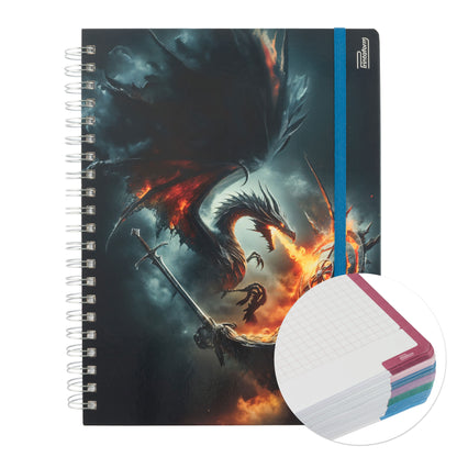 Libreta Profesional Universitaria Mítica 200h Rayado Cornell