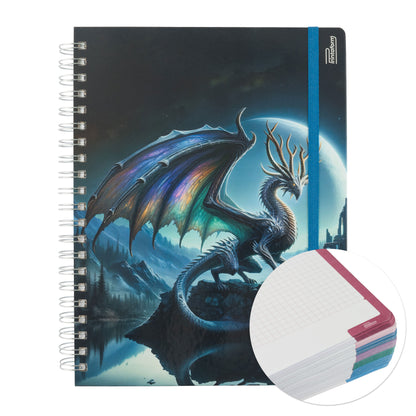 Libreta Profesional Universitaria Mítica 200h Rayado Cornell