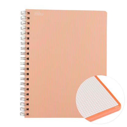 Libreta Multicolor Profesional Pastel Semirrigida, 100 hojas