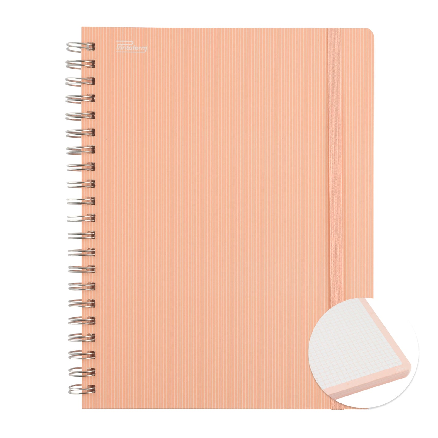 Libreta Arcoiris Pastel Profesional pasta dura, 100 hojas