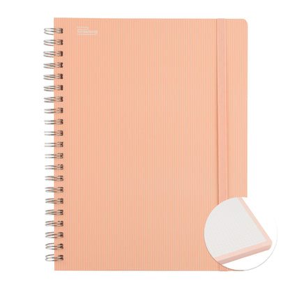 Libreta Arcoiris Pastel Profesional pasta dura, 100 hojas