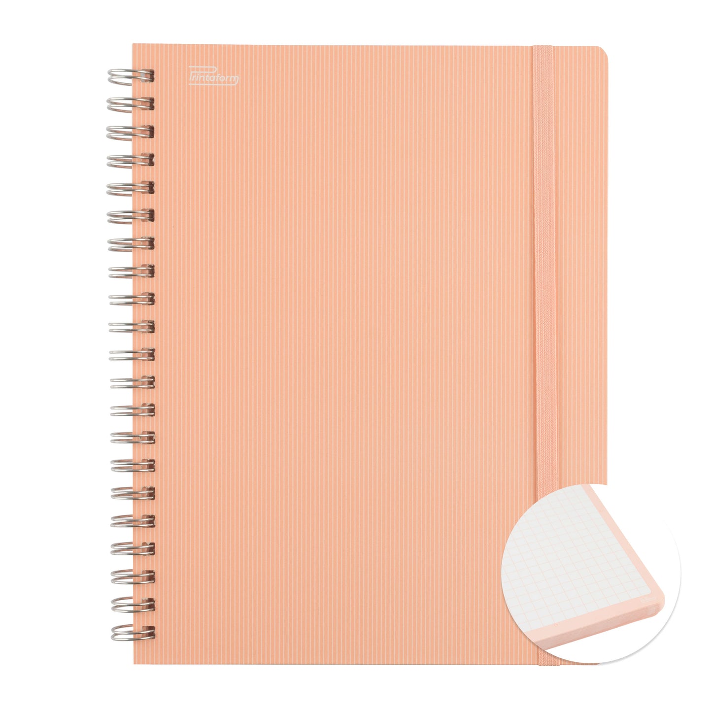 Libreta Arcoiris Pastel Profesional pasta dura, 100 hojas
