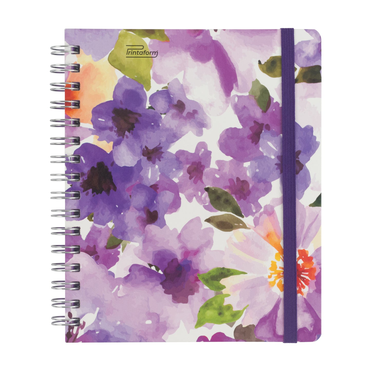 Libreta Floral Book pasta dura, 100 hojas