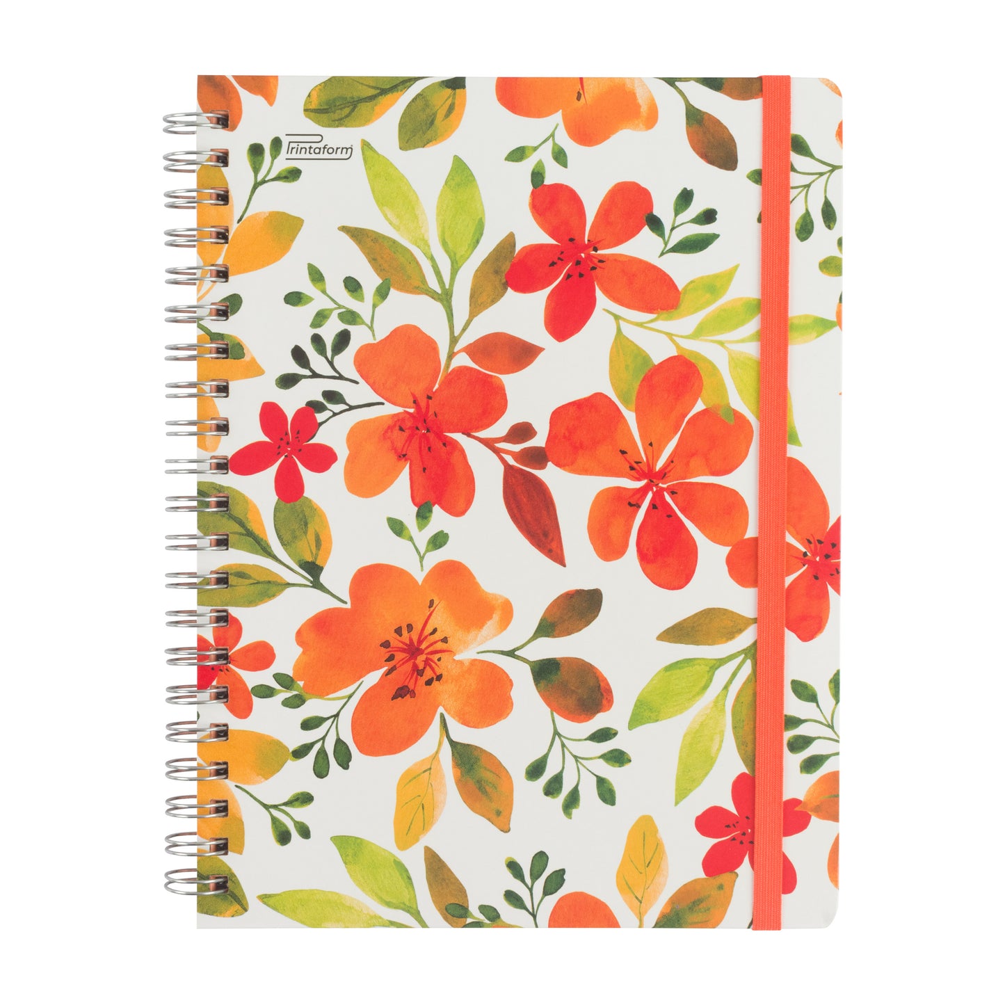 Libreta Floral Profesional pasta dura,100 hojas