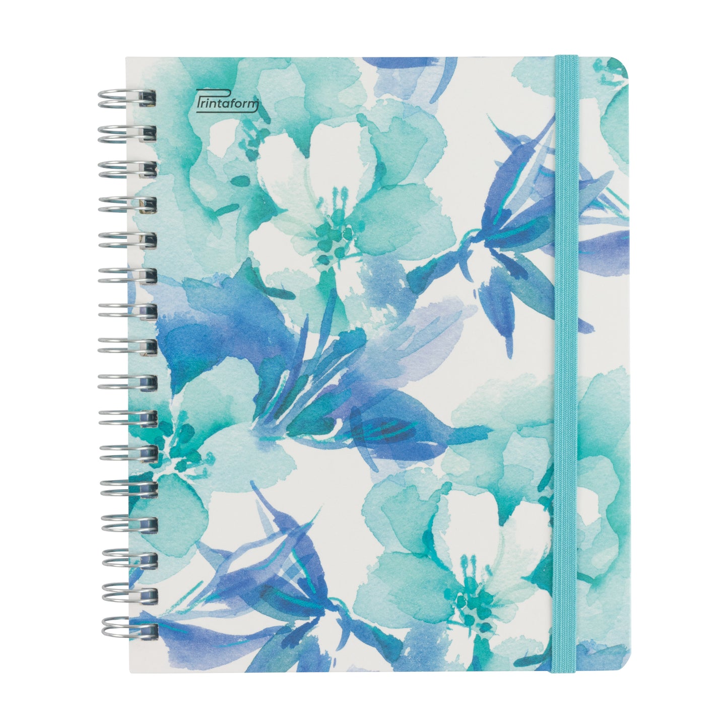 Libreta Floral Book pasta dura, 100 hojas