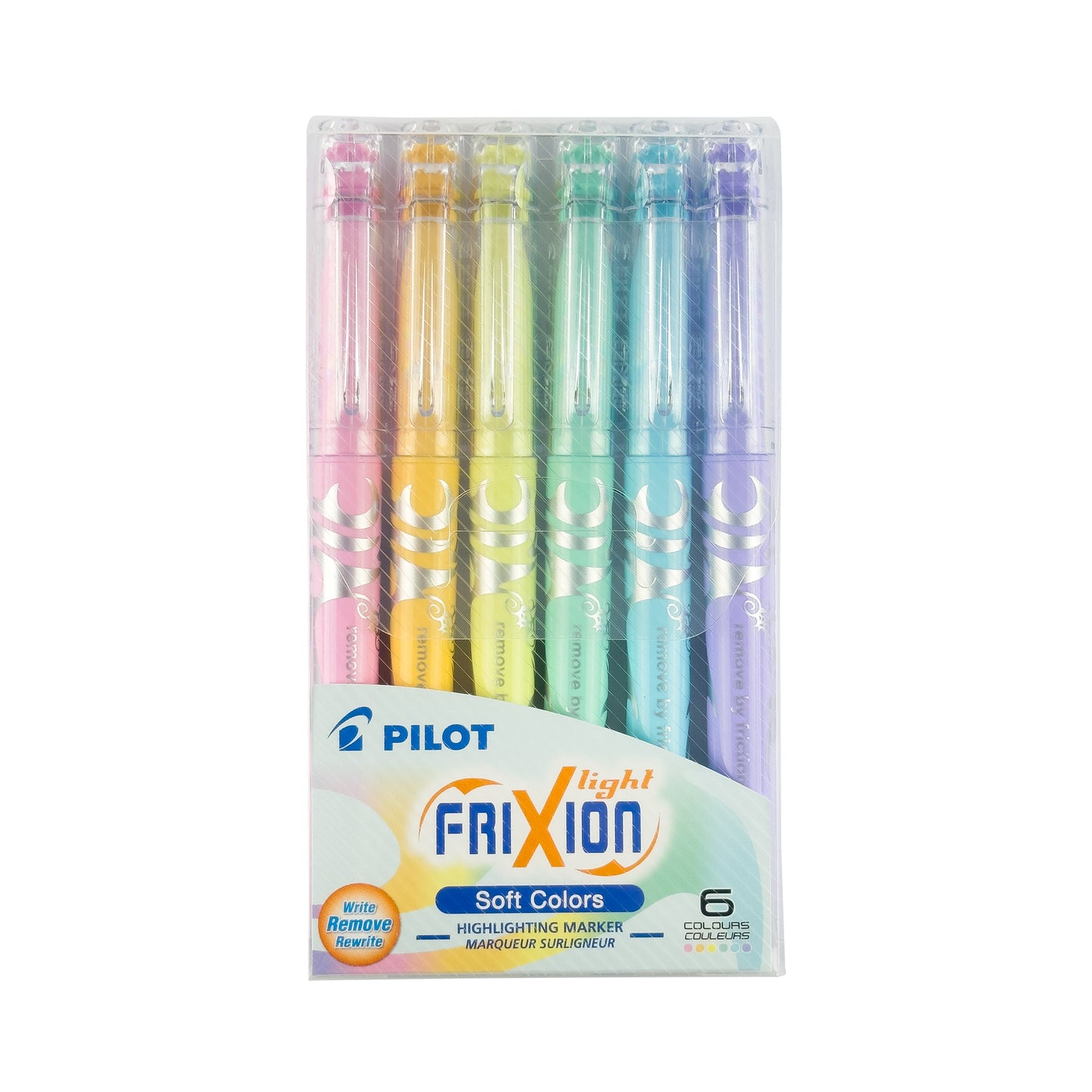 Resaltador Frixion Light PASTEL ¡Resalta, borra y repite!