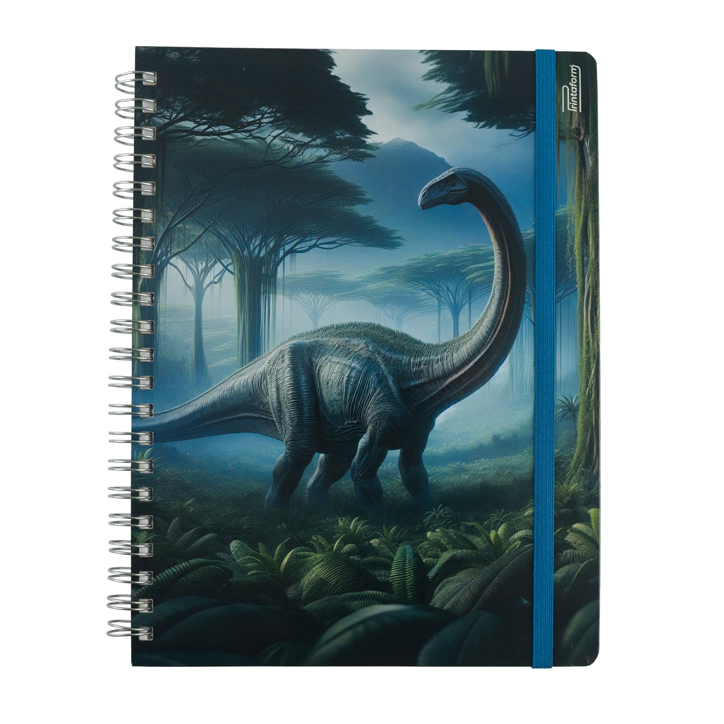 Libreta Universitaria Dinosaurios Profesional 200h Rayado Cornell