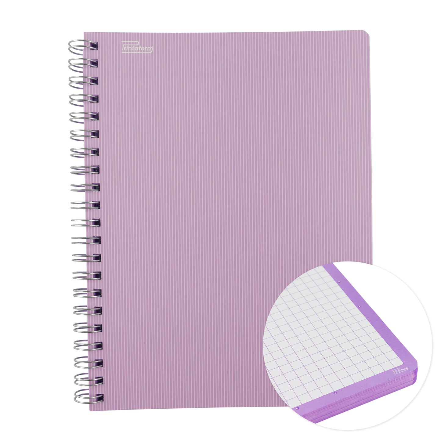 Libreta Multicolor Profesional Pastel Semirrigida, 100 hojas