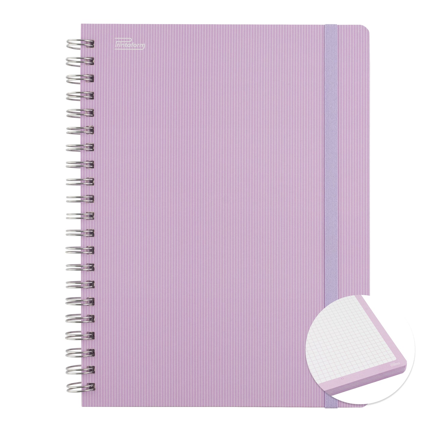 Libreta Arcoiris Pastel Profesional pasta dura, 100 hojas