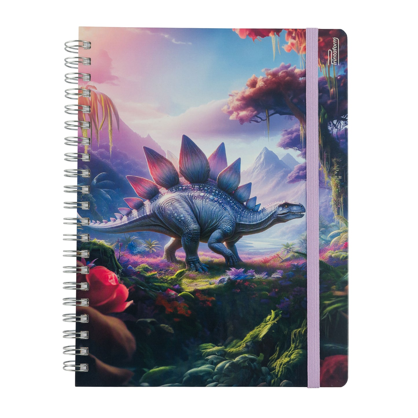 Libreta Profesional Universitaria Dinosaurios 200h Rayado Cornell