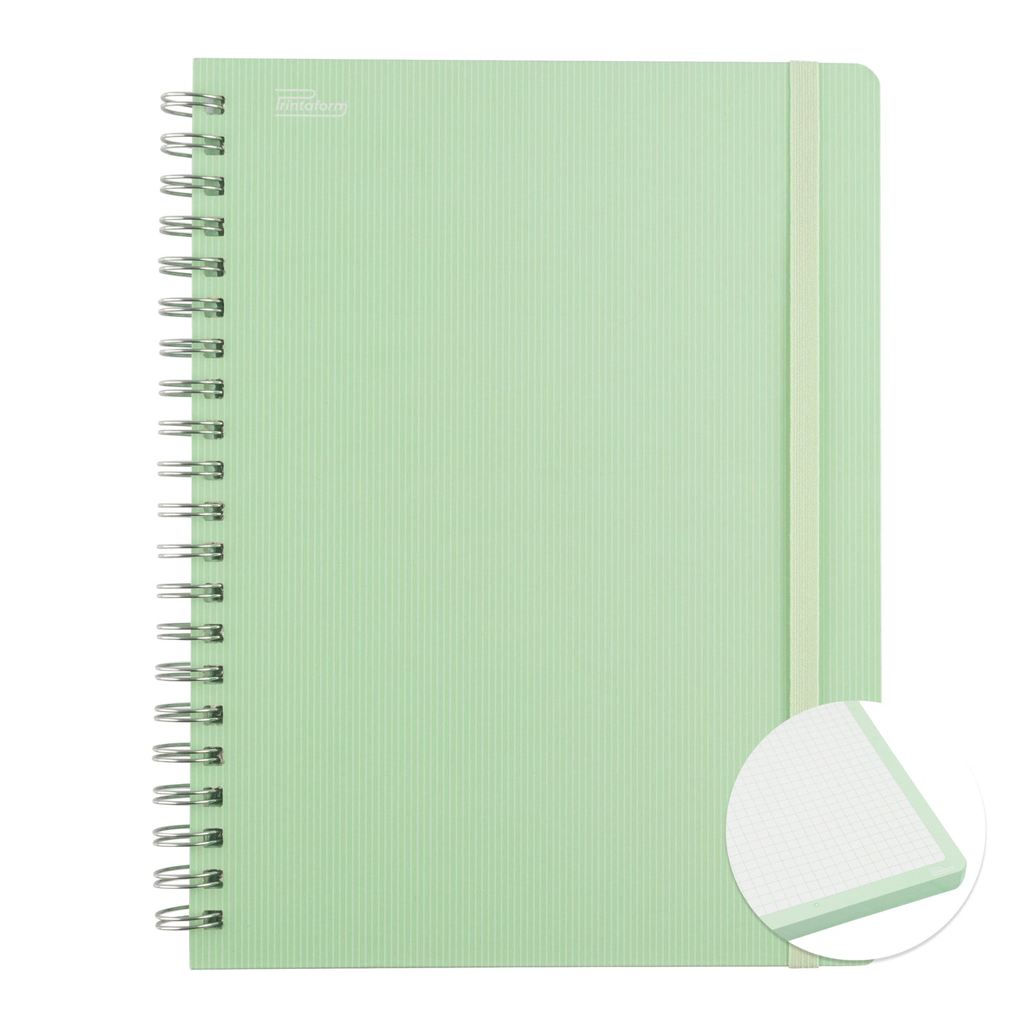Libreta Arcoiris Pastel Profesional pasta dura, 100 hojas