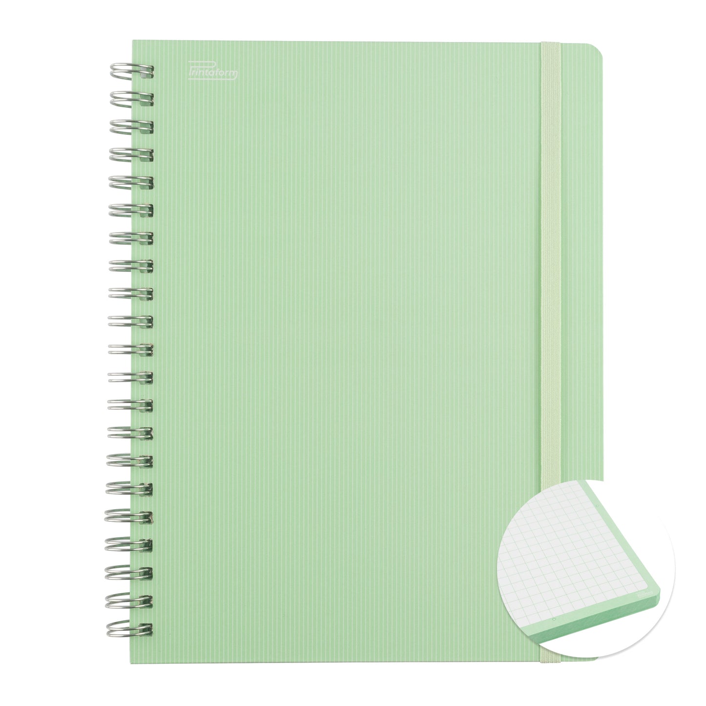 Libreta Arcoiris Pastel Profesional pasta dura, 100 hojas