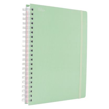 Libreta Universitaria Arcoiris Pastel, Profesional pasta dura, 200 hojas