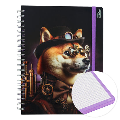 Libreta Mascotas Profesional pasta dura, 100 hojas