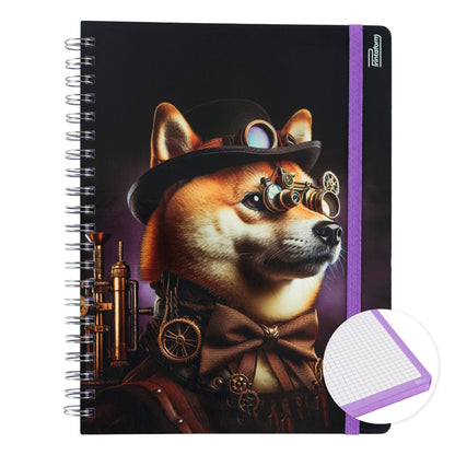 Libreta Mascotas Profesional pasta dura, 100 hojas