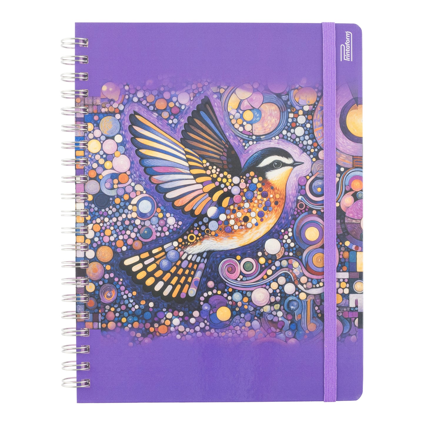 Libreta Profesional Universitaria Aves, pasta dura, 200h