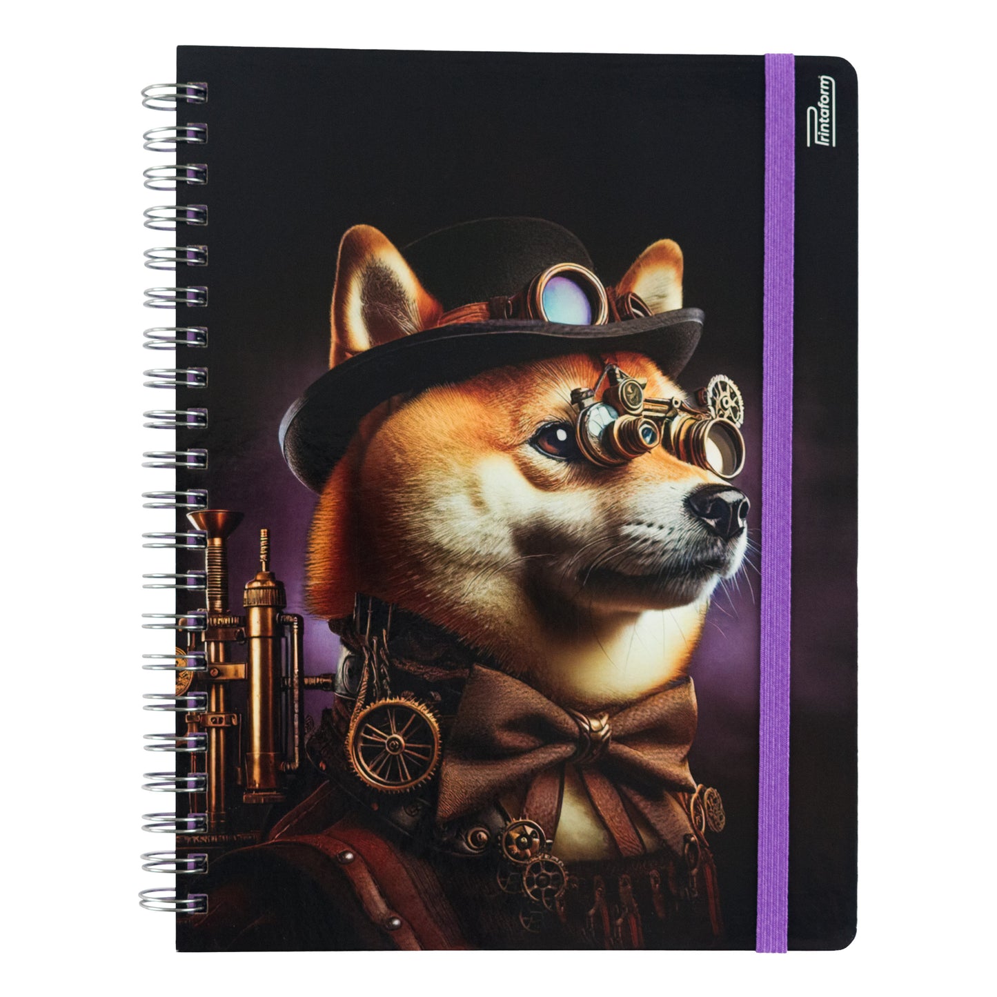 Libreta Mascotas Profesional pasta dura, 100 hojas